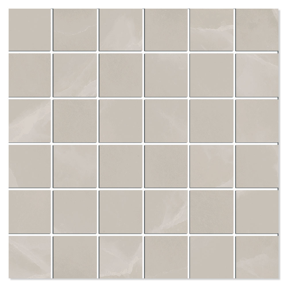 Marmor Mosaikkflis Epoque Beige Matt 30x30 (5x5) cm